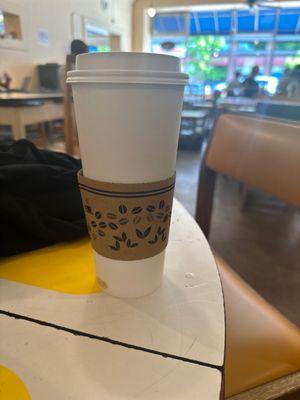 King skinny latte (6 shots)