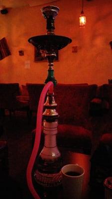 Blueberry mint hookah. Mint tea. Best combo, ever!