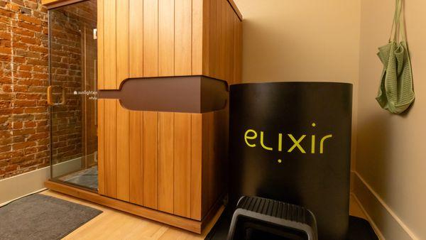 Elixir Infrared Sauna and Cold Plunge