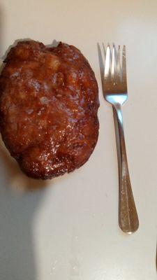 Apple fritter at Bosa Donuts.