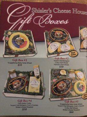 Gift basket ideas as of 03/22