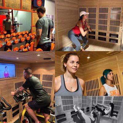 Infrared workouts and more