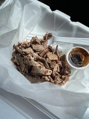 Brisket so delicious it doesn't need any sauce!