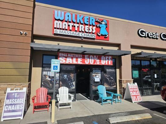 Walker Mattress and Massage Chairs-50% Off Mattress Sale