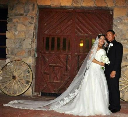 ADOBE HACIENDA DANCE HALL'S HAPPY COUPLE