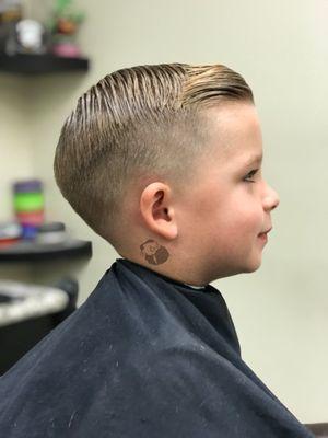 Kid Contour Haircut