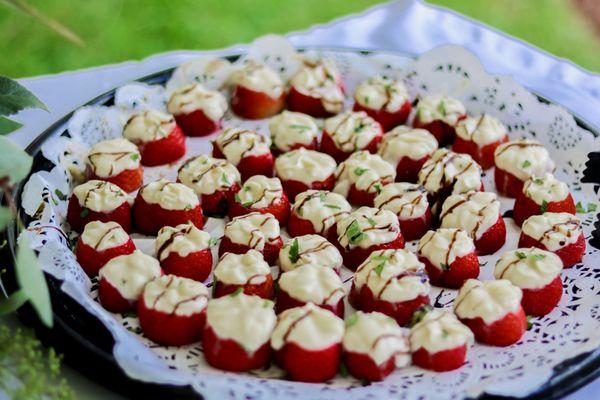 Stuffed strawberries