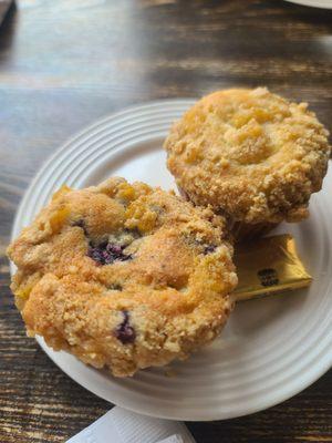 Blueberry pineapple muffins