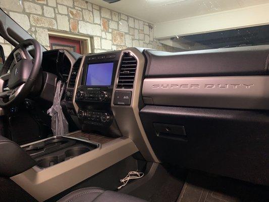 The day I got my truck! Interior view from passenger side.