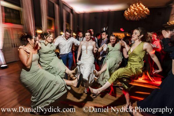 Dance floor at a David's Country Inn Wedding