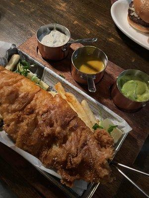 Fish & chips at $26 is a little pricey