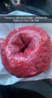 Red Velvet Cake Donut