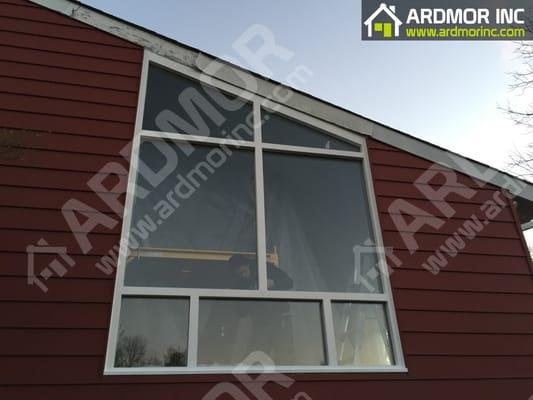 Custom Made Big Triangle Window