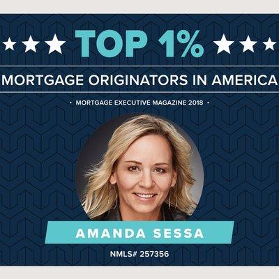 Proud to be a top mortgage originator!