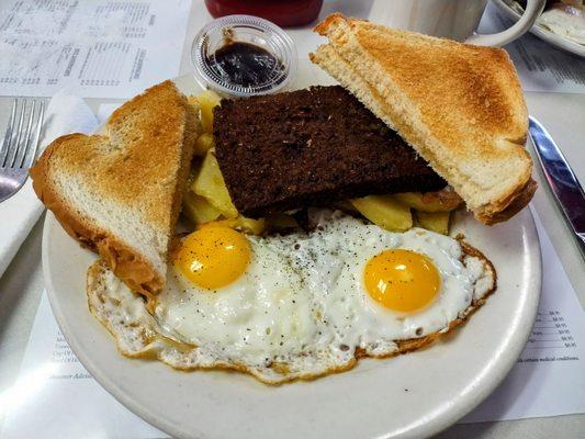 Breakfast Special with Scrapple!