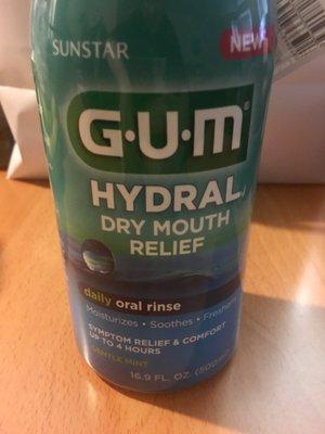 G-U-M Hydral Dry Mouth Relief Daily Oral Rinse