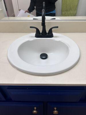 New sink