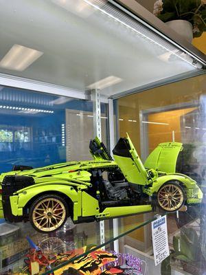 Used LEGO set. Lamborghini Sian