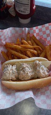 Tuna Salad sandwich with Fries. Superb!