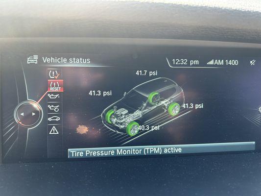 All tires with difference PSI?