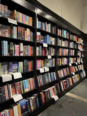 Fiction section.