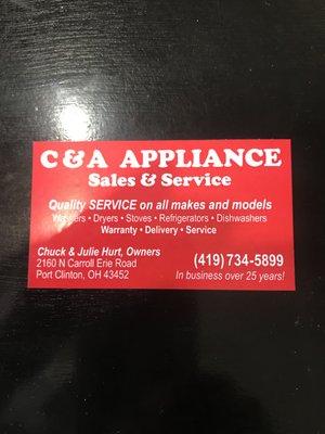 C & A Appliance