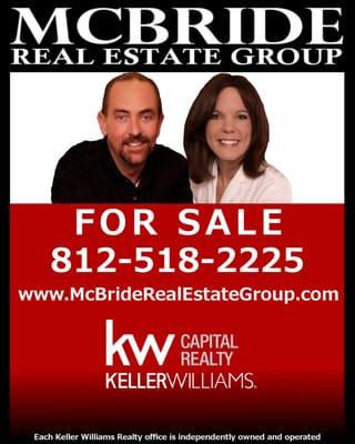 Let the McBride Real Estate Group help you sell your Evansville or Newburgh Home