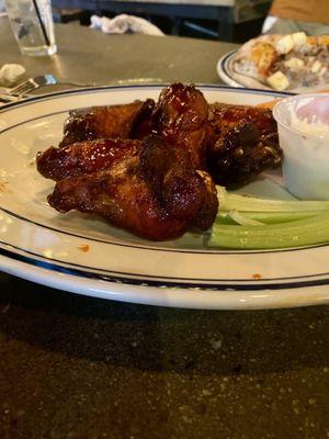 Smoked wings