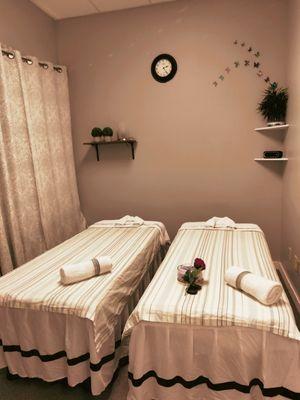 Couple massage room