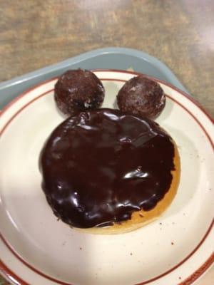 My donuts look like "Mickey Mouse"