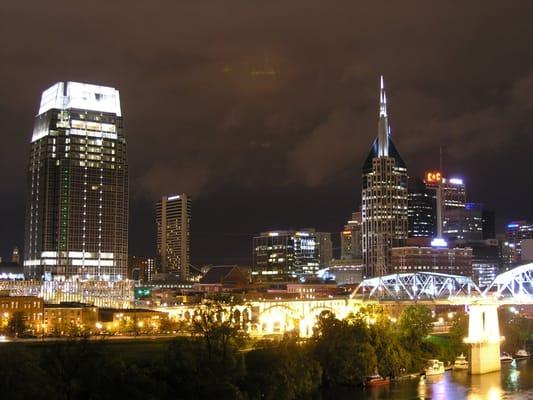 Pinnacle Building At Night