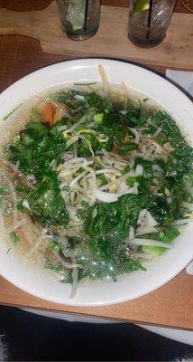 Vegetarian pho