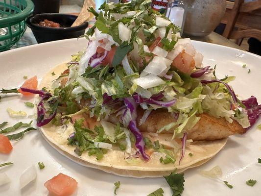 Fish taco.