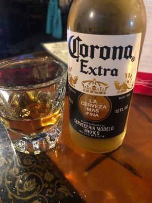 Whisky and Corona