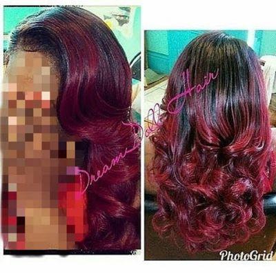 Traditional Sew In w/ Color