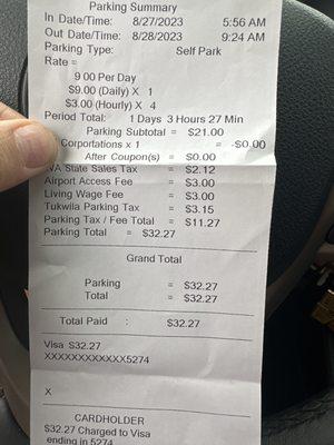 Pic of receipt