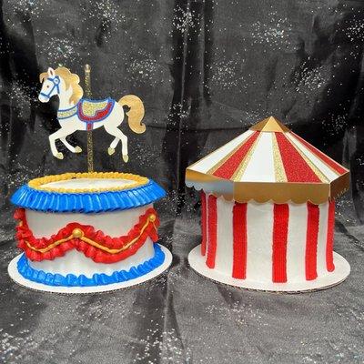 More custom cakes for the carnival event by Lisa Rum Cakes! So decadent and stunning