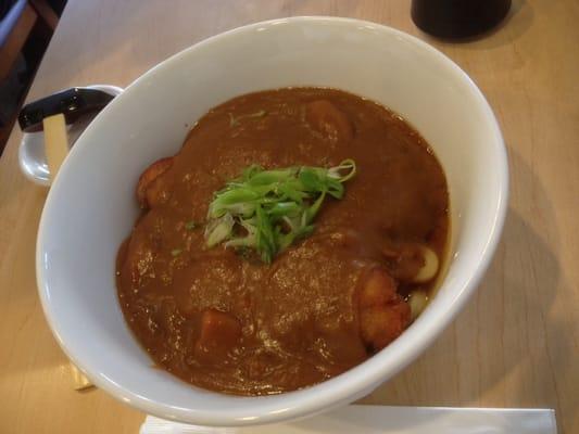 People could be addicted for eating this "pork katsu curry udon"