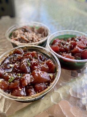 California, Shoyu, and Oyster Ahi.