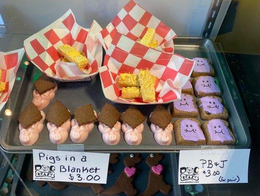 Freshly baked dog treats!