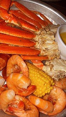 Snow Crab and Gulf Shrimp Platter