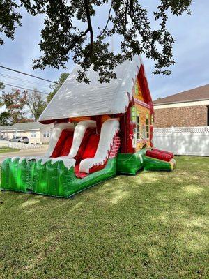 Christmas bounce house