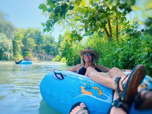 The float at Son's River Ranch is so pleasant!