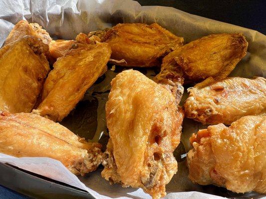 AWARD WINNING WINGS, 12 wings - $18, Naked