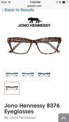 I will be the Yelper wearing my leopard frames!