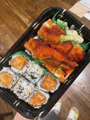 43.Spicy Salmon Maki 31.Dragon Maki