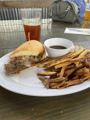 Beef dip (I ate the other half)