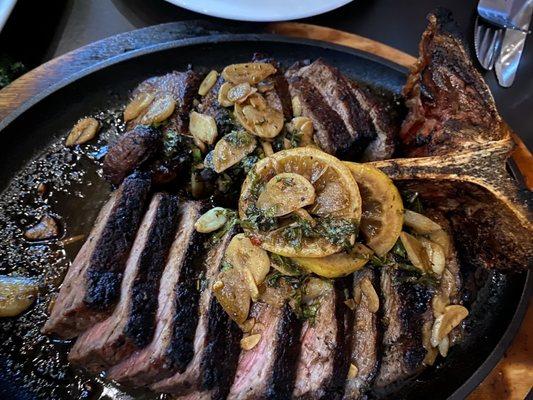 52 oz dry aged porterhouse for two