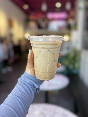 Iced Honey Lavender Latte