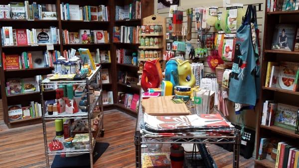 Cookbook and kitchen nook